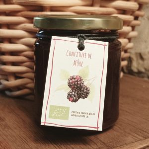 Confiture de Mûres Épépinées – EXTRA – 225Gr