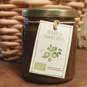 Ketchup de Tomates Vertes 250Gr